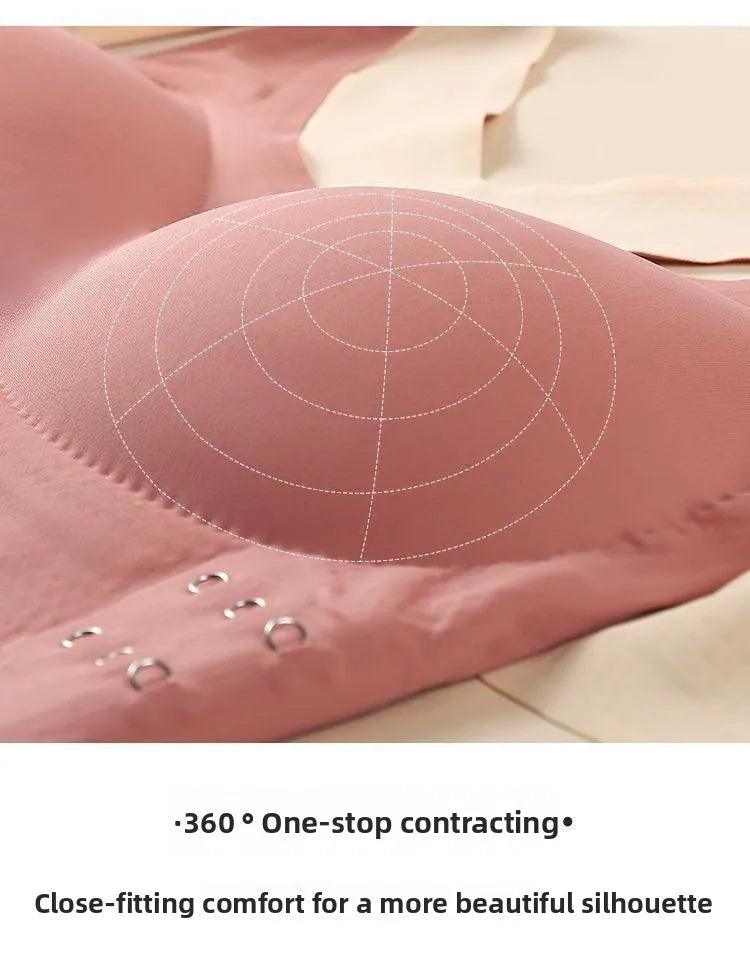 Seamless Summer Sports Bra | Anti-Sagging Side-Support Vest