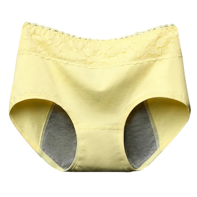 High-Rise Period Briefs | Leakproof Cotton Underwear