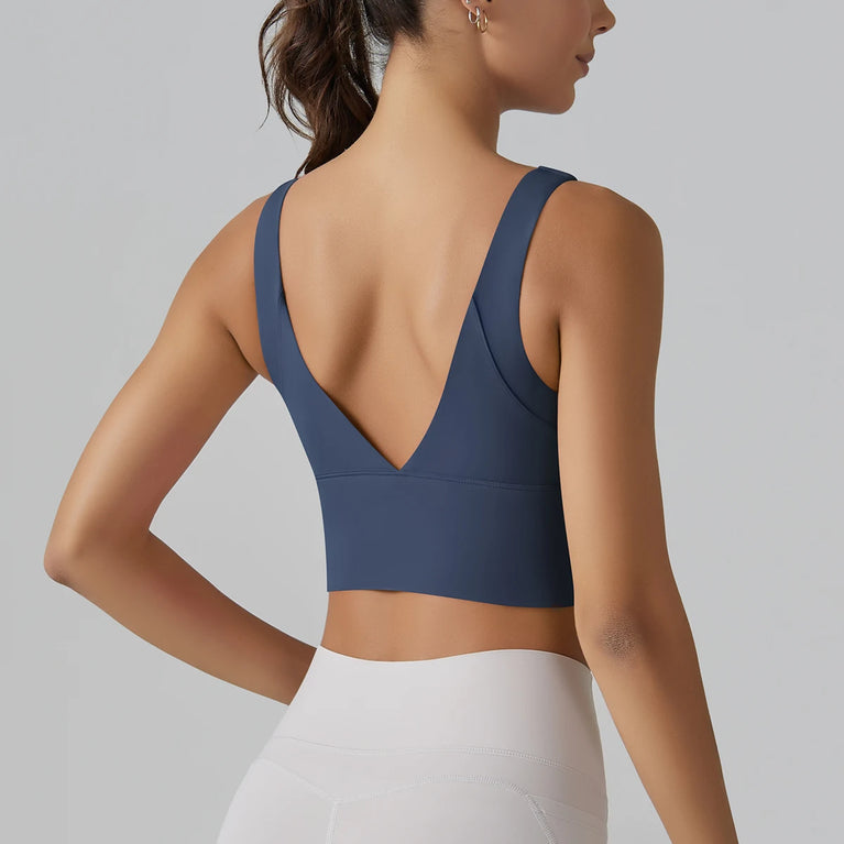 Yoga Tank Top | Push-Up Fitness Sports Bra