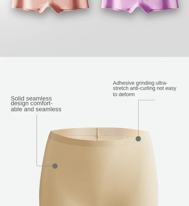 Seamless Performance Boyshorts – Mid-Rise Invisible Comfort