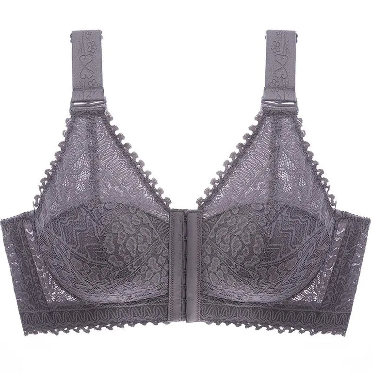 Lightweight Front-Buckle Bra | Anti-Sagging Full-Cup Support