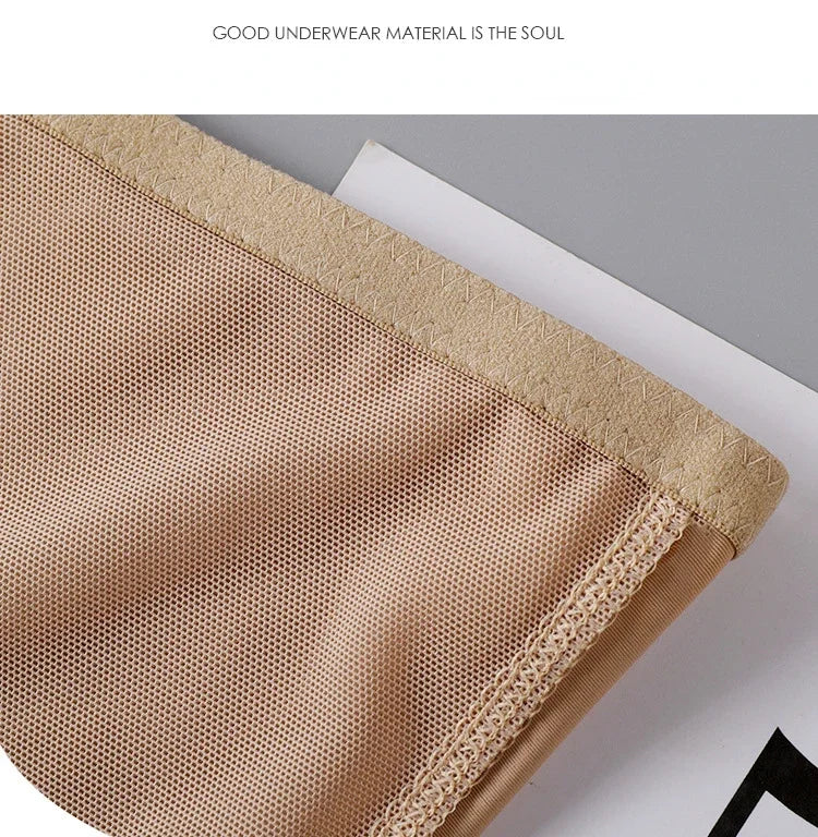 Ice Mesh Breathable High-Waist Shapers | Abdominal Control & Butt-Lifting Corset Panties