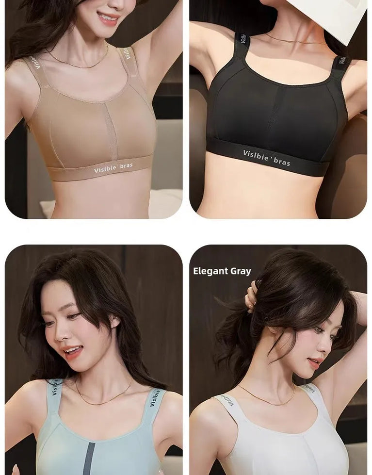 Seamless Full-Cup Sports Vest | Anti-Shake Wireless Support
