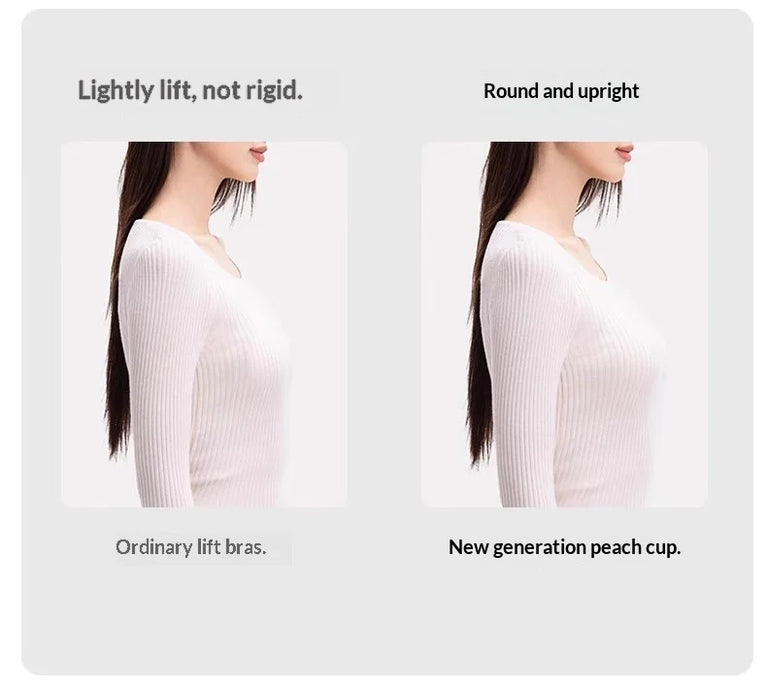 Seamless Strapless Bra – Wireless French-Style Elegance