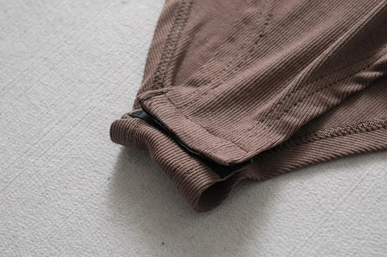 Button-Detail Short Sleeve Bodysuit | Sexy Slim-Fit Summer Romper