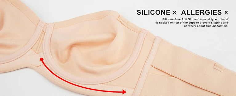 One-Piece Push-Up – Advanced Anti-Slip Underwire Support