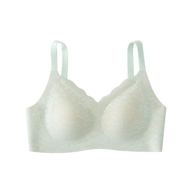 Seamless Lace Bra | Wireless Summer Push-Up Fit