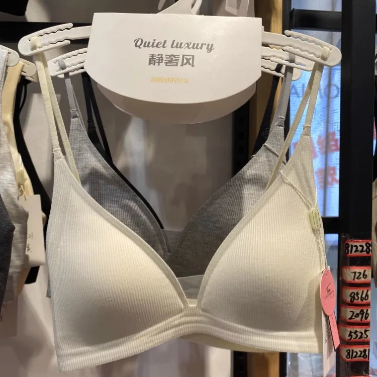 French Deep-V Seamless Bra | Invisible Summer Bralette