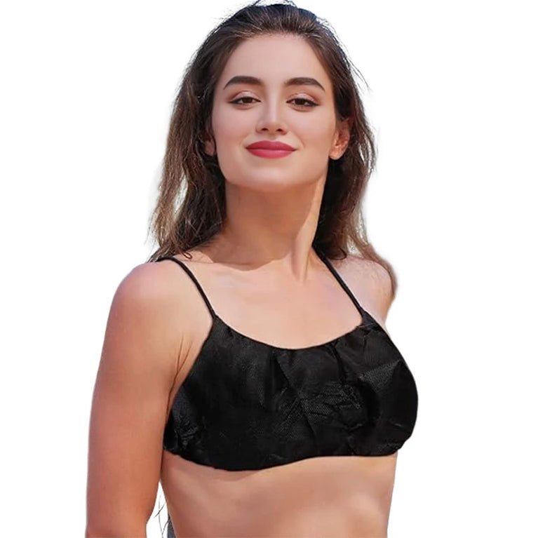 50Pcs Disposable Non-Woven Bras | Spa, Salon & Travel Wear