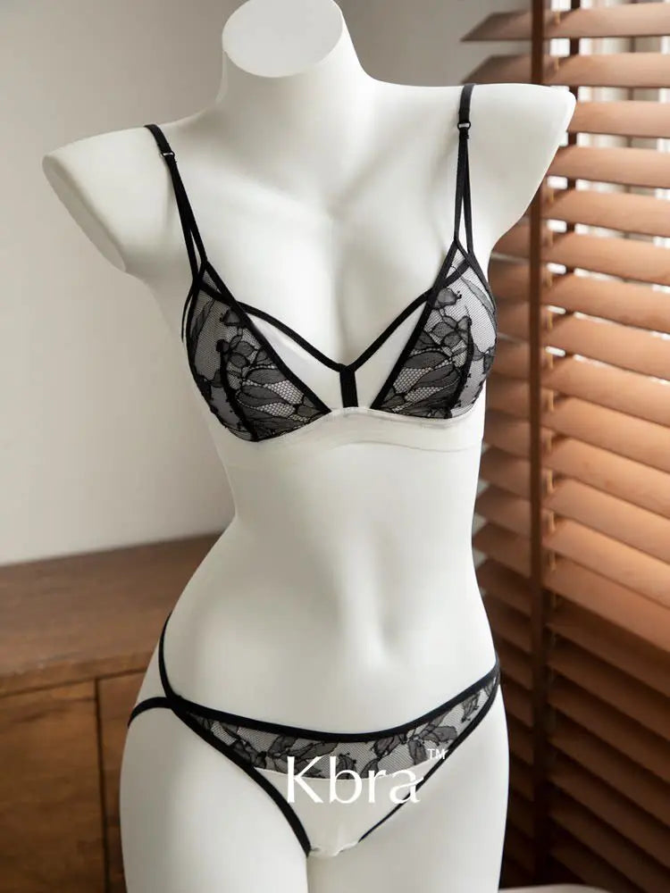 Lace Triangle Bralette Set | Sexy Wire-Free Summer Lingerie