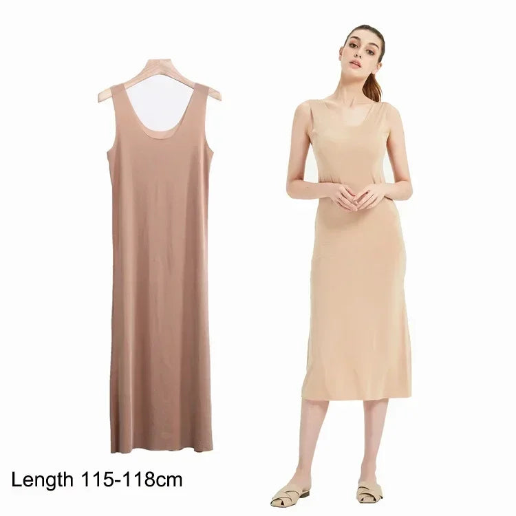 Ice Silk Full Slip | Seamless Summer Underdress