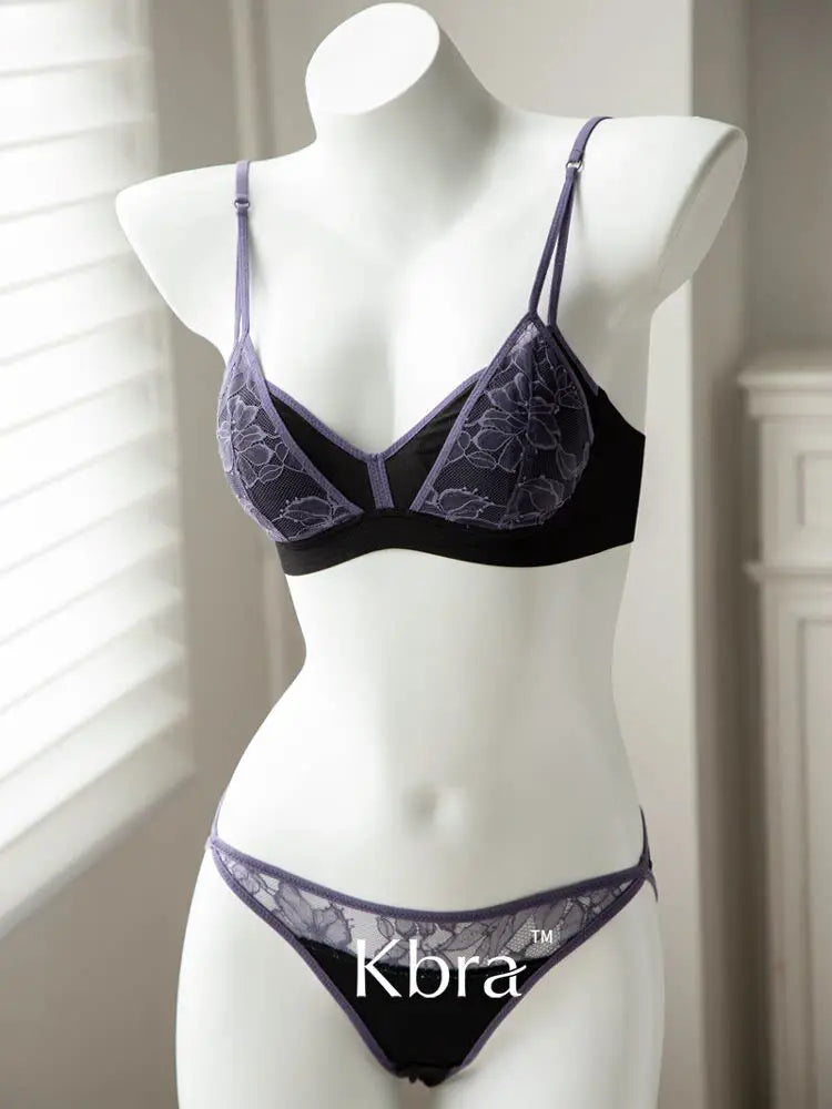 Lace Triangle Bralette Set | Sexy Wire-Free Summer Lingerie