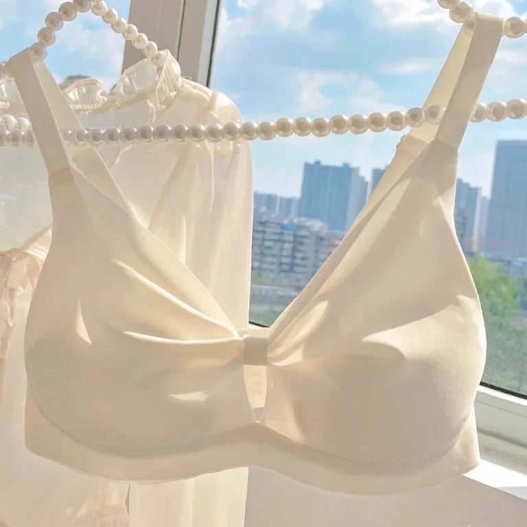 Summer Crystal Cup Bra | Wirefree V-Shape Invisible Lift