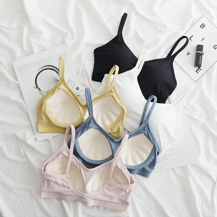 Ice Silk Seamless U-Shape Bra | Breathable Summer Sport Vest