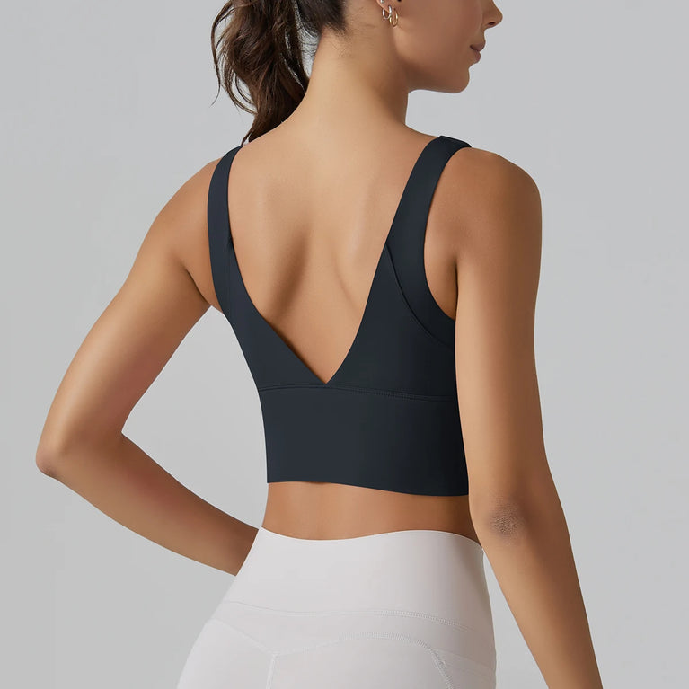 Yoga Tank Top | Push-Up Fitness Sports Bra