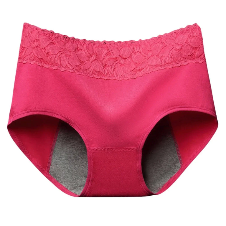 High-Rise Period Briefs | Leakproof Cotton Underwear