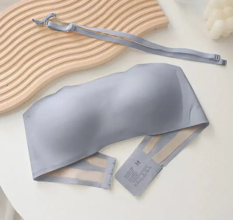 Ultra-Light Seamless Adhesive Bra – Wireless Push-Up Comfort
