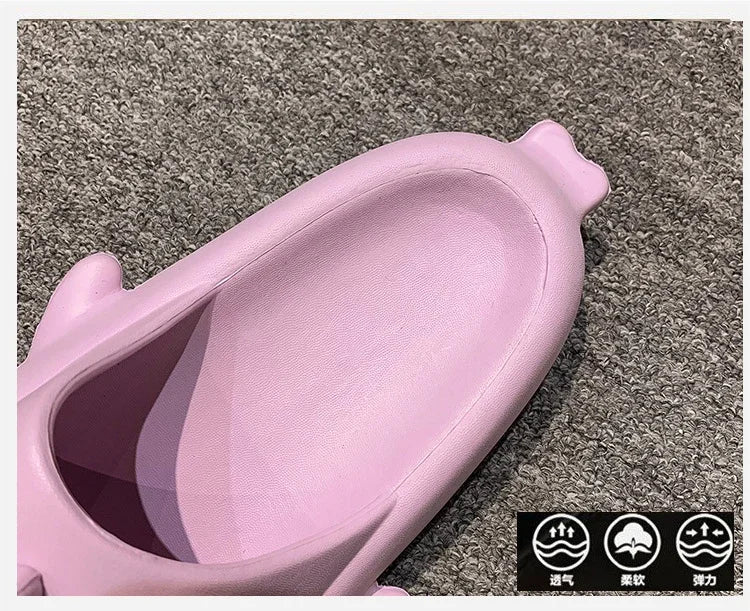 Shark Cloud Slides | Thick-Sole Anti-Slip Sandals