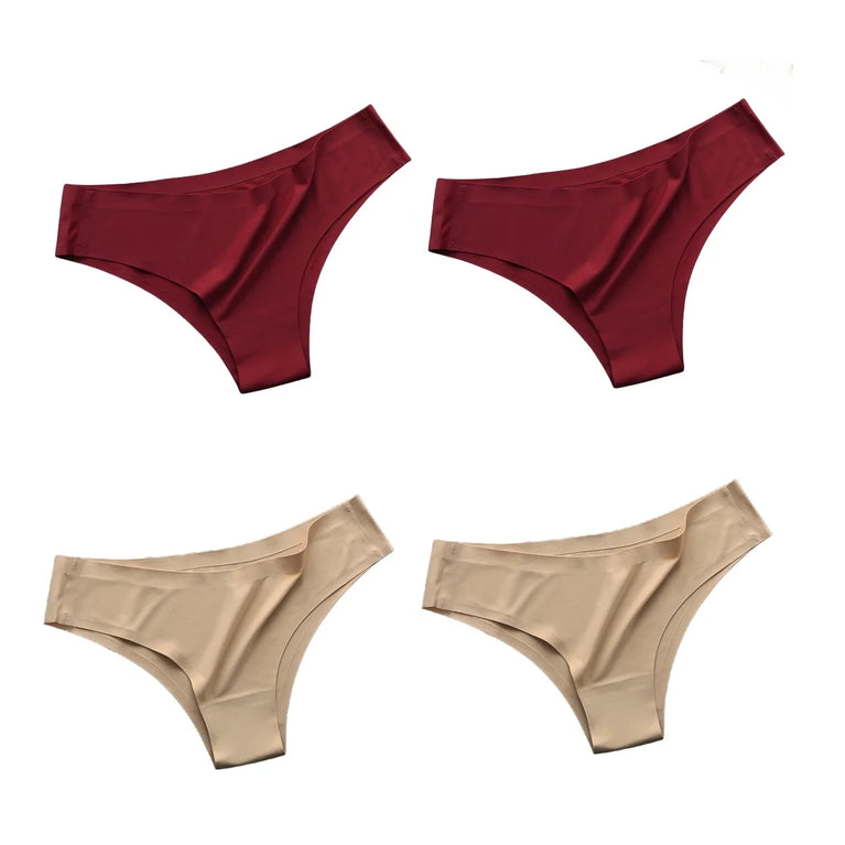 Seamless Performance Briefs – Low-Rise Invisible Support