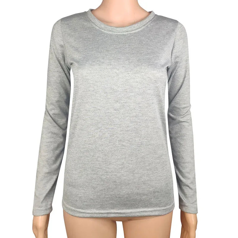 Women’s Slim-Fit Thermal Top | Long-Sleeve Autumn Base Layer