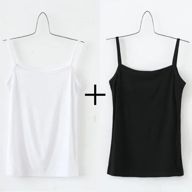 Sexy Camisoles Women Crop Tops Sleeveless Slimming Tank Bra