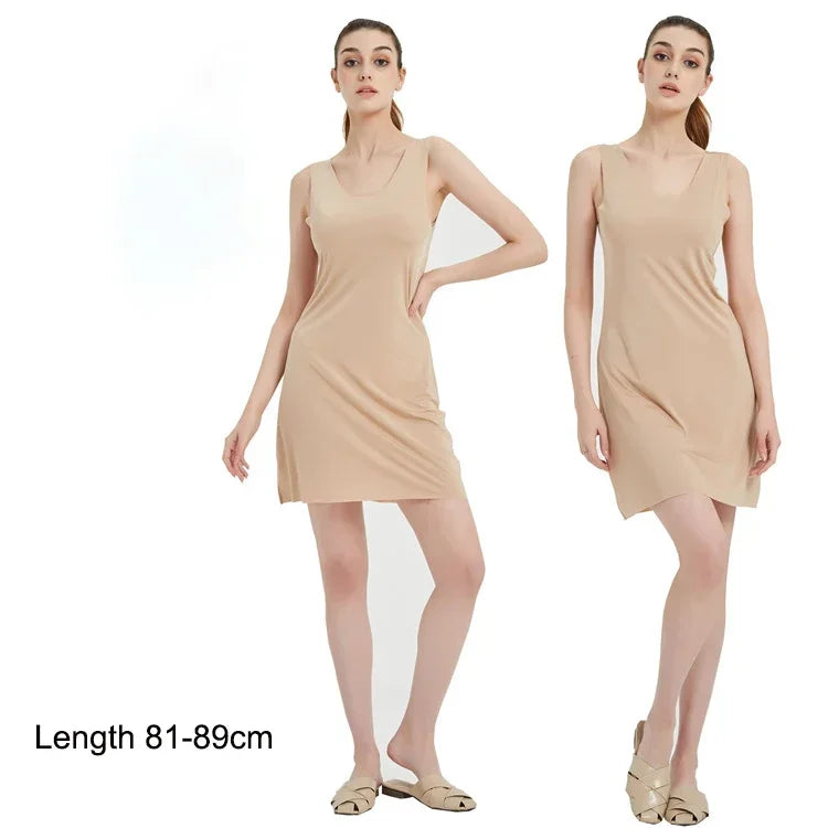 Ice Silk Full Slip | Seamless Summer Underdress