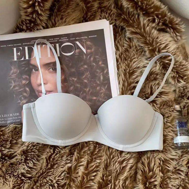 Seamless Demi Push-Up | Wire-Free Half-Cup Bra