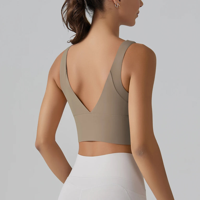 Yoga Tank Top | Push-Up Fitness Sports Bra
