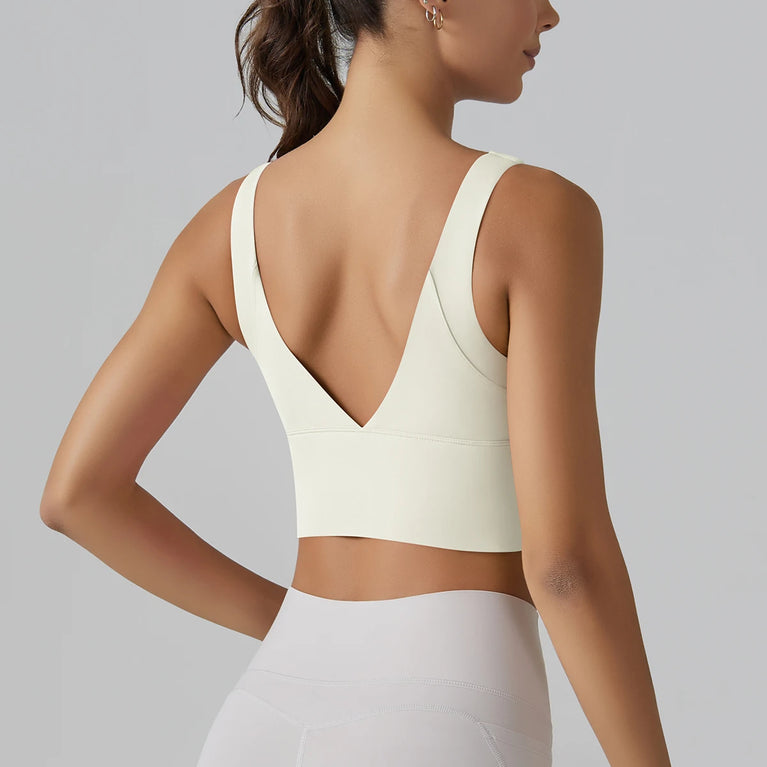 Yoga Tank Top | Push-Up Fitness Sports Bra