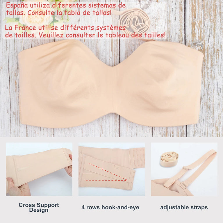 One-Piece Push-Up – Advanced Anti-Slip Underwire Support