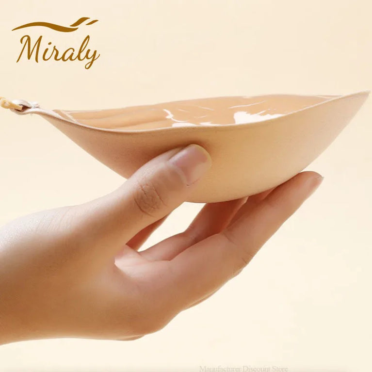 Invisible Silicone Adhesive Bra | Strapless Push-Up Stick-On