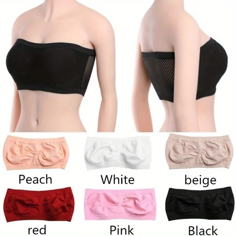 Seamless Ultra-Lightweight Bandeau – Breathable Wireless Support