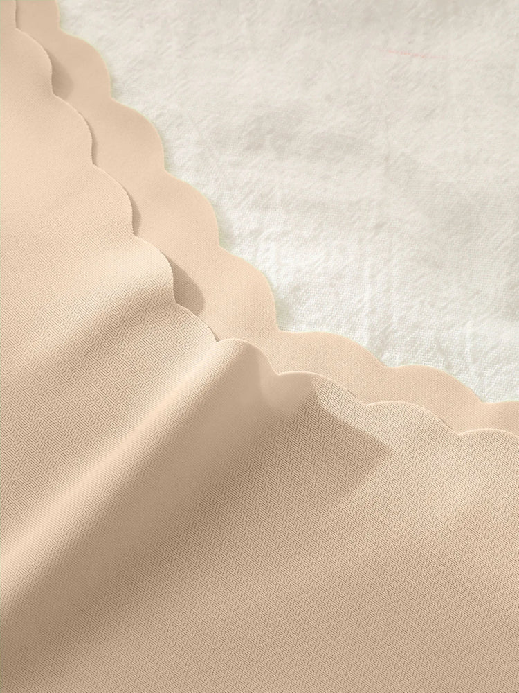 6pc Seamless Wavy Edge Briefs | Sexy Soft Triangle Panties