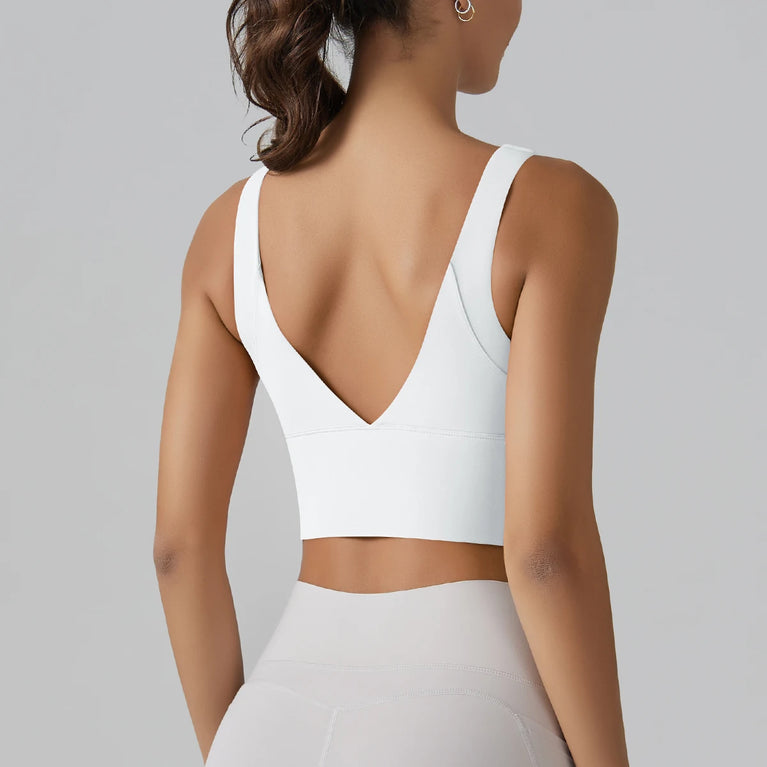 Yoga Tank Top | Push-Up Fitness Sports Bra