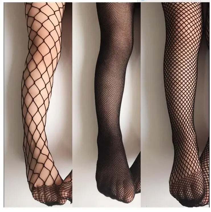 Girls' Summer Fishnet Tights | Trendy Kids' Mesh Stockings