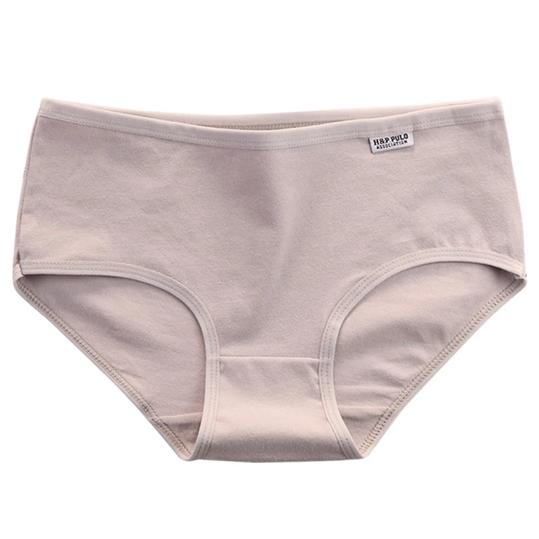3pc Pure Cotton Briefs | Skin-Friendly Mid-Rise Comfort Set