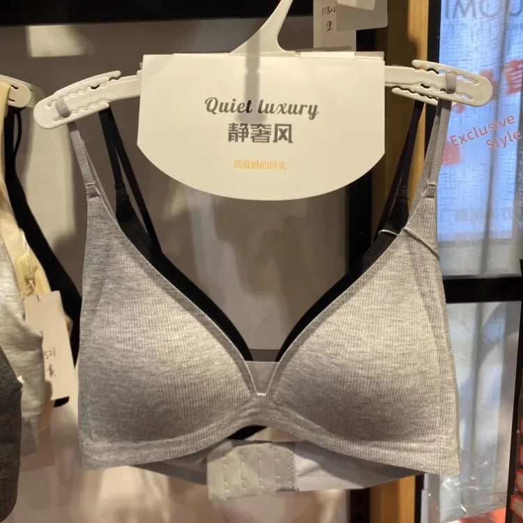 French Deep-V Seamless Bra | Invisible Summer Bralette