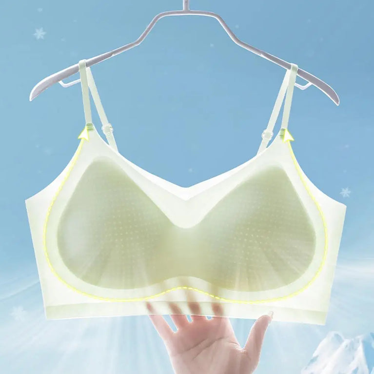 Ice Silk Bra | Seamless Air-Cooling Bralette