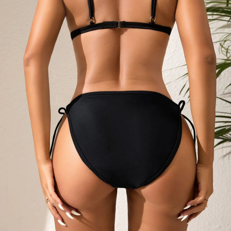 High-Waist Period Swimwear | 4-Layer Leakproof Menstrual Bikini