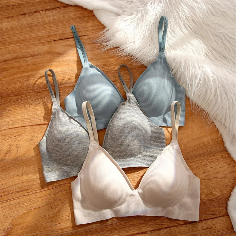 Seamless "Zero Pressure" Bra – Silky Wireless Support
