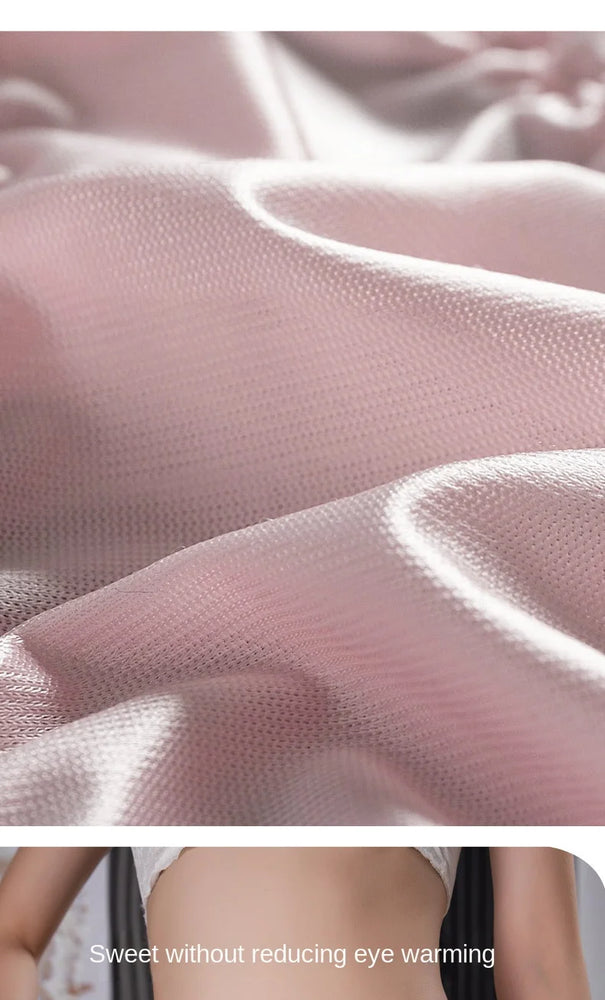 Ice Silk Thongs | Seamless Fungus Edge Sexy Briefs