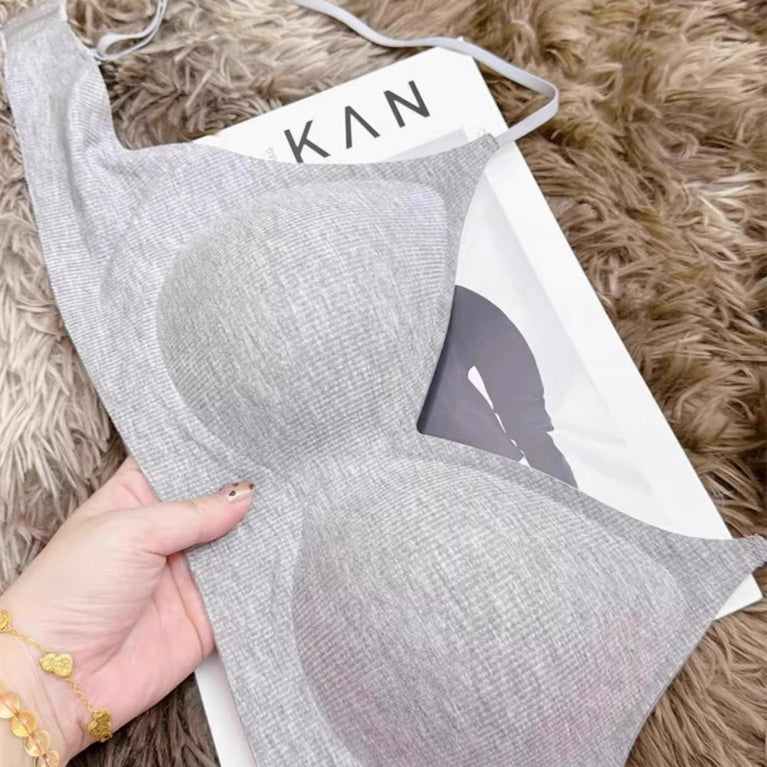 Deep-V Petite Push-Up Bralette | Wireless Small Chest Support