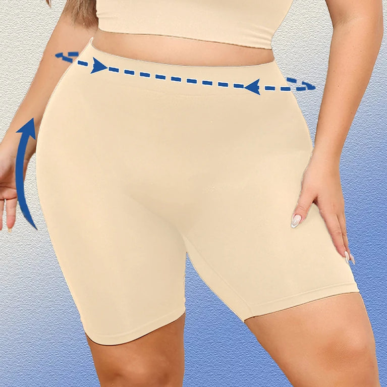 High-Waist Shapewear Shorts | Tummy Control & Anti-Chafing Shaper