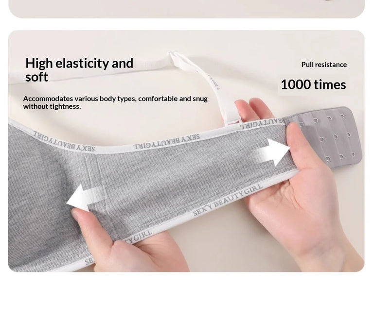 Seamless Strapless Bra – Wireless French-Style Elegance
