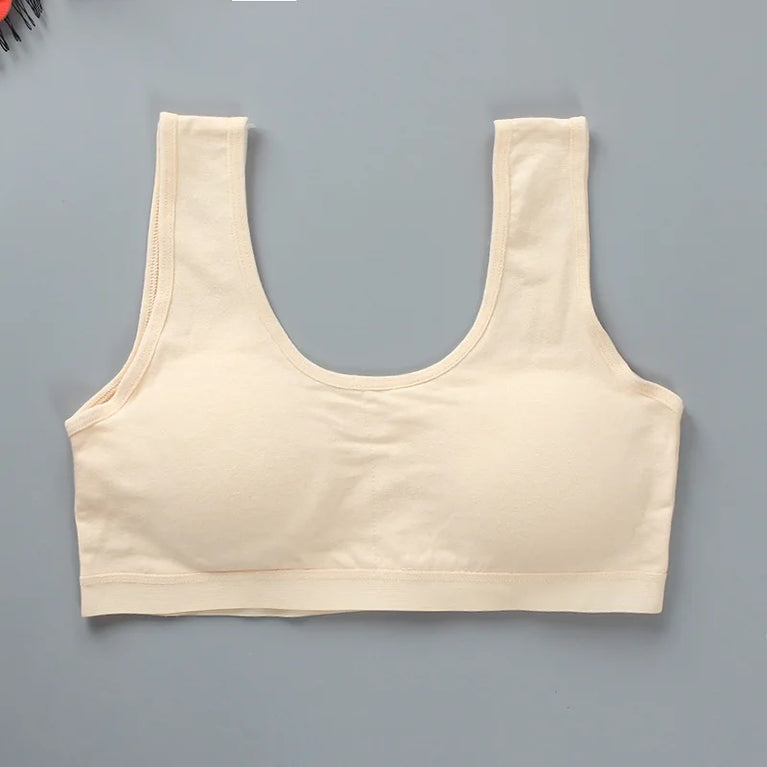 Seamless Cotton Bralette | Soft Girl Sleep & Sport Bra