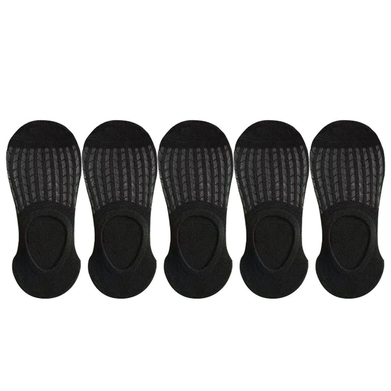 Invisible Lace Boat Socks | Non-Slip Silicone Summer Liner