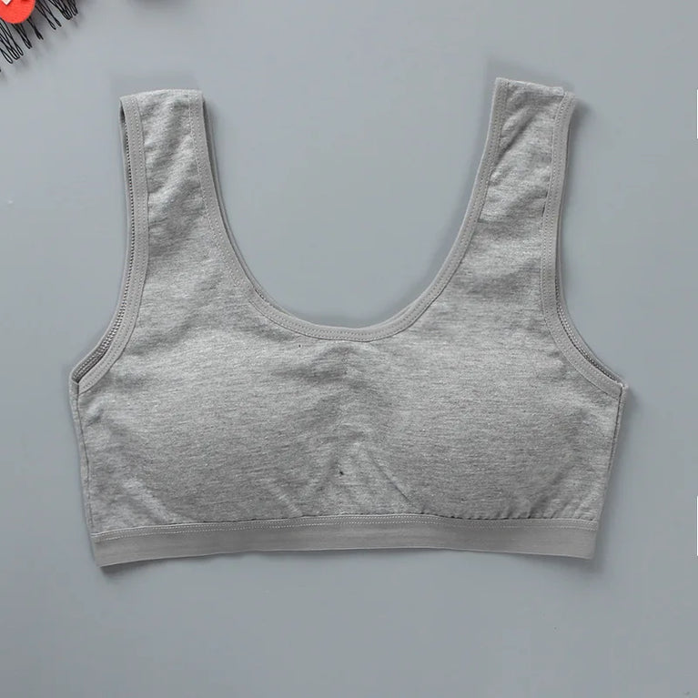 Seamless Cotton Bralette | Soft Girl Sleep & Sport Bra