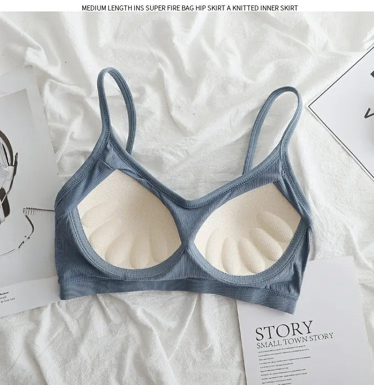 Ice Silk Seamless U-Shape Bra | Breathable Summer Sport Vest