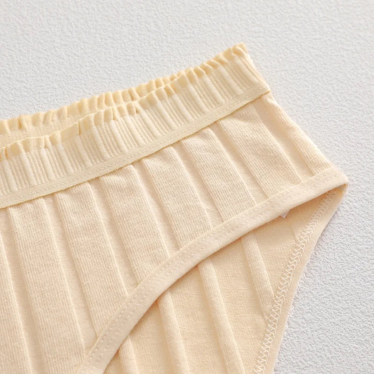 3pc Breathable Cotton Briefs | Low-Waist Dopamine Summer Set