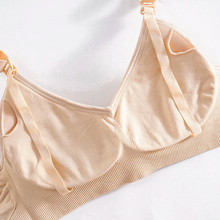Plus Size Nursing Bra | Anti-Sagging Wireless Fit
